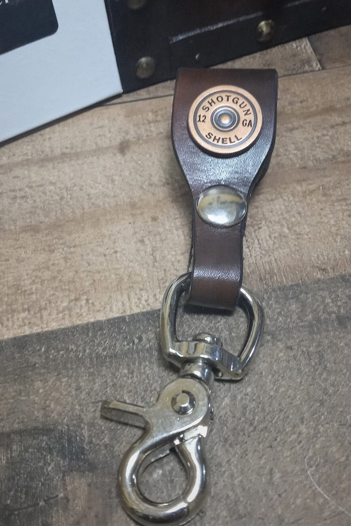 Shotgun Shell Leather Keychain – Lambert Leather