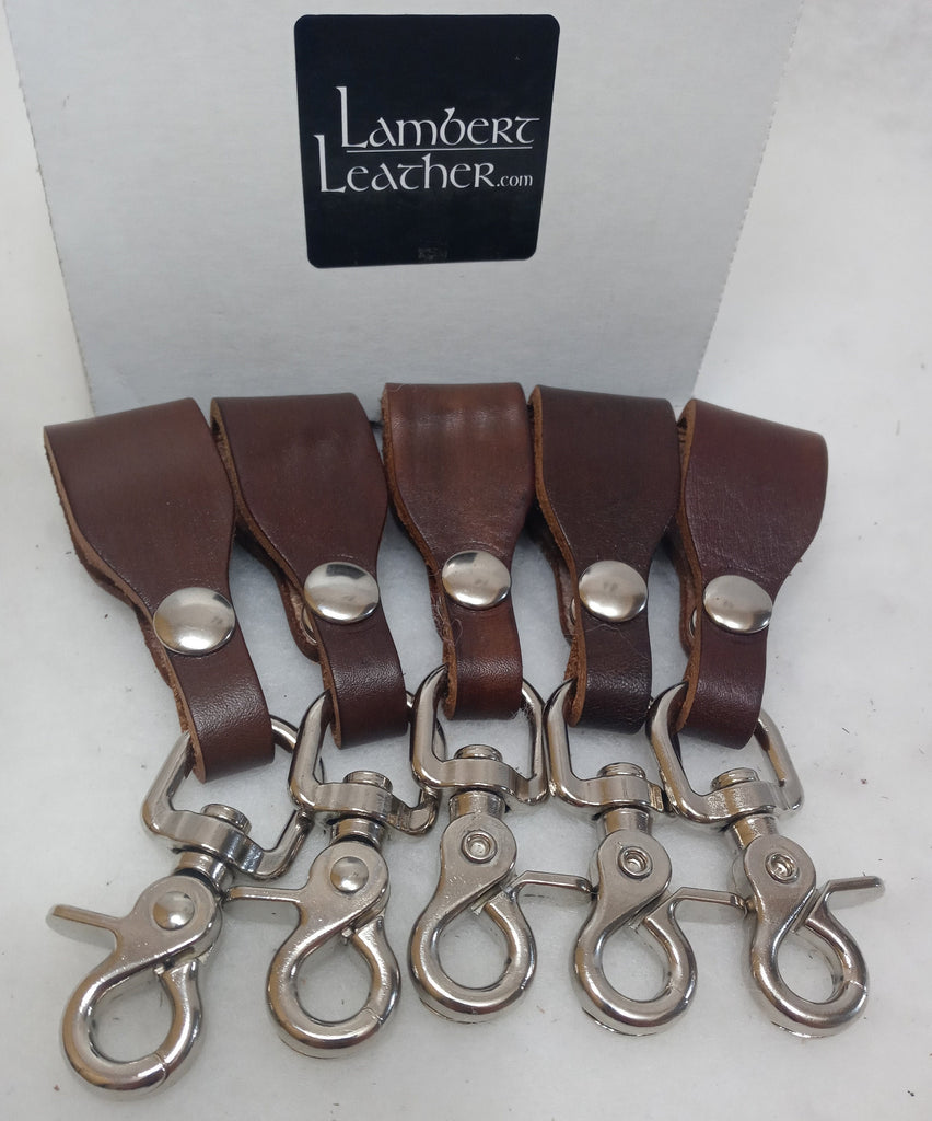 Leather Keychain Biker Key Fob – Lambert Leather