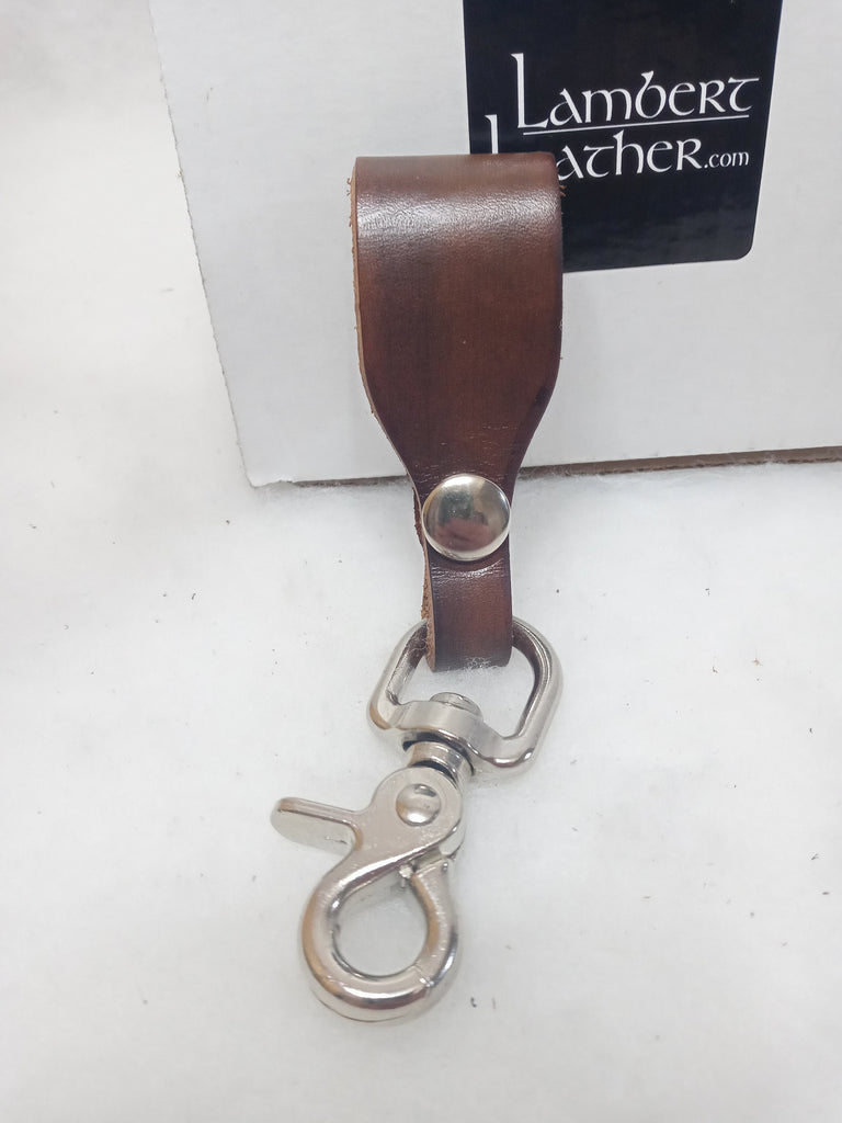 Leather Keychain Biker Key Fob – Lambert Leather