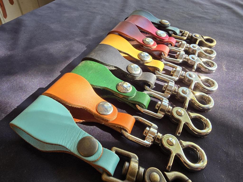 Leather Keychain Durable Vegetable Tanned – Lambert Leather